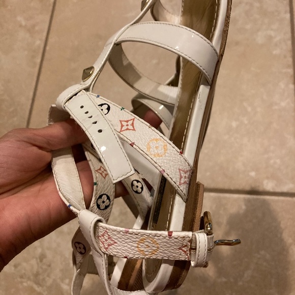 💯 Authentic Louis Vuitton Murakami sandals - Picture 7 of 8